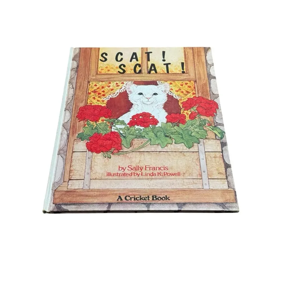 Vintage A Cricket Book Scat! Scat! Sally Francis